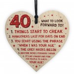 Turning 40 Card Funny 40th Birthday Gifts For Women Or Men