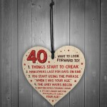 Turning 40 Card Funny 40th Birthday Gifts For Women Or Men