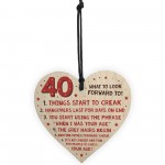 Turning 40 Card Funny 40th Birthday Gifts For Women Or Men