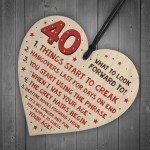 Turning 40 Card Funny 40th Birthday Gifts For Women Or Men