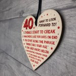 Turning 40 Card Funny 40th Birthday Gifts For Women Or Men
