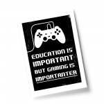 Gaming Sign Gamer Gift Retro Gaming Print Boys Bedroom Decor
