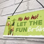 Funny Christmas Sign For Bar Man Cave Bar Sign Gin Gift Keepsake