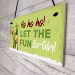 Funny Christmas Sign For Bar Man Cave Bar Sign Gin Gift Keepsake