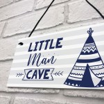 Little Man Cave Sign For Boys Bedroom Bedroom Wall Art Door Sign