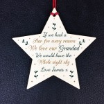 Personalised Grandad Birthday Xmas Gifts Grandad Gift Star