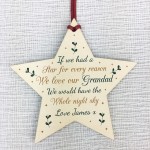 Personalised Grandad Birthday Xmas Gifts Grandad Gift Star