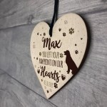 Wood Personalised Dog Sign Pet Memorial Gift Dog Memorial Sign