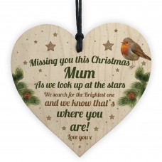 Personalised Any Name Memorial Sign For Mum Dad Nan Christmas