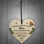 Personalised Any Name Memorial Sign For Mum Dad Nan Christmas