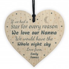 Personalised Gift For Nanna Birthday Christmas Gift Love Sign