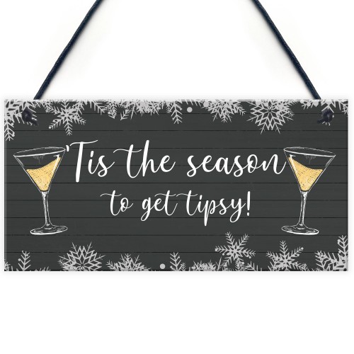 Home Bar Signs And Plaques Novelty Christmas Bar Alcohol Gift