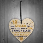 18th Card Eighteenth Birthday Gift For Daughter Son 18 Decor