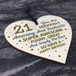 21st Card Twenty One Birthday Gift For Daughter Son 21 Birthday