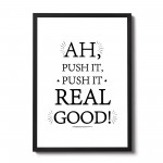 Funny Bathroom Quote Print Framed Novelty Bathroom Toilet Loo