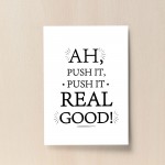 Funny Bathroom Quote Print Novelty Bathroom Toilet Loo Sign Gift