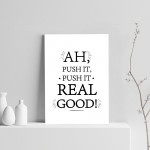 Funny Bathroom Quote Print Novelty Bathroom Toilet Loo Sign Gift