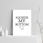 Funny Bathroom Print New Home Gift Bathroom Toilet Wall Sign