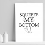 Funny Bathroom Print New Home Gift Bathroom Toilet Wall Sign
