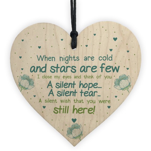 Christmas Tree Memorial Gift For Mum Nan Dad Grandad Heart