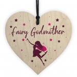 Fairy Godmother Wooden Plaque Gift Godmother Asking Gift Plaque