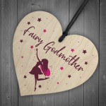 Fairy Godmother Wooden Plaque Gift Godmother Asking Gift Plaque