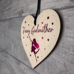 Fairy Godmother Wooden Plaque Gift Godmother Asking Gift Plaque