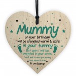 Mummy To Be Gifts For Birthday Wooden Heart Gifts From Baby Boy