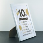 10th Anniversary Gift For Couple Anniversary Gift For Him Her