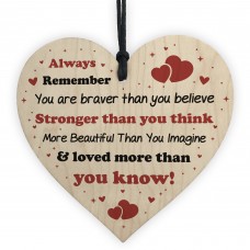 Special Gift For Friend Heart Positive Quote Friendship Sign