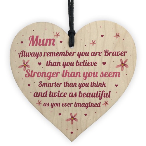 Braver Stronger Beautiful Gifts For Mum Mothers Day Gifts 