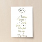 Sister Poem Gifts For Birthday Christmas Print Gift From Brother