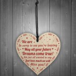 Handmade Leaving Gift For Colleague Heart Co Worker New Job Gift