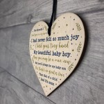 Gifts For Son Birthday Christmas Wooden Heart Son Gift From Mum