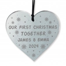 Personalised First Christmas Boyfriend Girlfriend 1st Christmas 