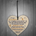 Nephew Gifts From Auntie Uncle Handmade Wooden Heart Gift