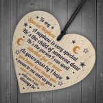 Nephew Gifts From Auntie Uncle Handmade Wooden Heart Gift