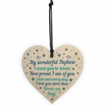 Gifts For Nephew Birthday Or Christmas Gifts Wood Heart 