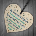 Gifts For Nephew Birthday Or Christmas Gifts Wood Heart 