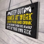 Novelty Gaming Sign Playstation Inspired Funny Christmas Gift