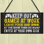 Novelty Gaming Sign Xbox Inspired Funny Christmas Gift For Son