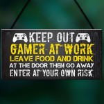 Novelty Gaming Sign Xbox Inspired Funny Christmas Gift For Son