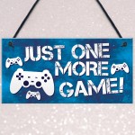 Funny Gamer Sign Door Sign Gamer Gift Boys Bedroom Decor