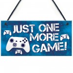 Gaming Sign For Door Boys Bedroom Man Cave Plaque Gamer Gift