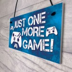 Gaming Sign For Door Boys Bedroom Man Cave Plaque Gamer Gift