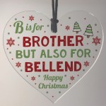 Funny Gift For Brother For Christmas Heart Xmas Gift Novelty