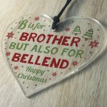 Funny Gift For Brother For Christmas Heart Xmas Gift Novelty