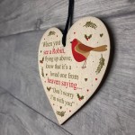 Memorial Plaque For Mum Dad Nan Grandad Wooden Heart Memorial