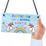 Novelty Unicorn Gift For Auntie Birthday Xmas Gifts Auntie Sign Novelty Unicorn Gift For Auntie Birthday Xmas Gifts Auntie Sign