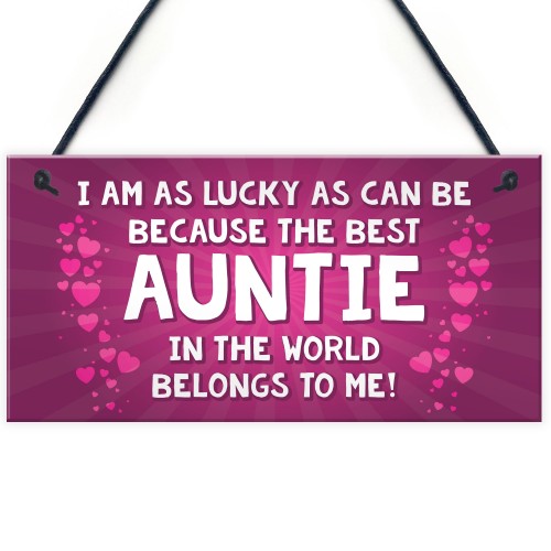 Auntie Gift Cute Gift For Auntie From Daughter Son Gift For Her